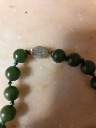 Collana Perle Giada Imperiale