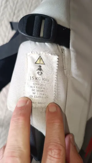 Mochila Portabebés Senderismo Quechua