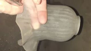 Lote 3 tulipas lámpara cristal buen estado ver