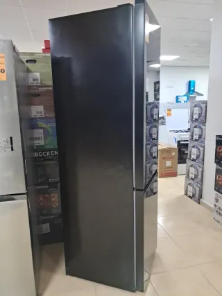 Frigorífico Combi Johnson Cristal Negro