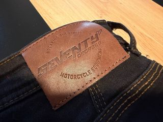Pantalones Vaqueros Moto Mujer
