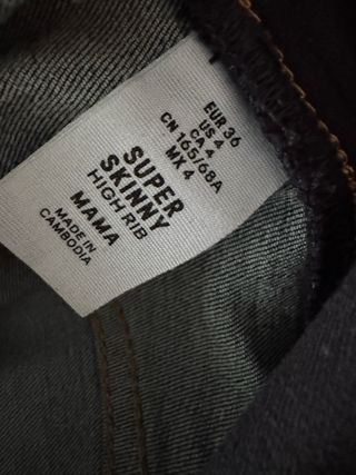 Pack 3 leggings premamá Talla S