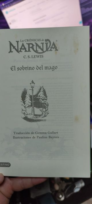 Crónicas de Narnia colección completa 7 Libros