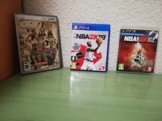 Lote Juegos PS4, PS3: NBA 2K18, 2K12, Age of Empir