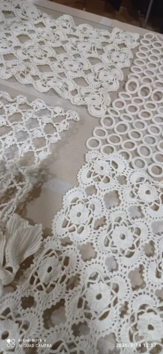 Adorno crochet hecho a mano Ganchillo de la abuela