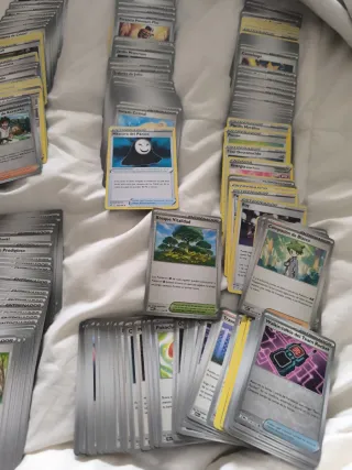 Bulk +200 cartas pokemon ORIGINALES, ENTRENADORES