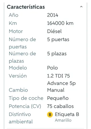 Volkswagen Polo 2014