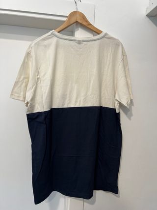 Camiseta Kaotiko bicolor XL bolsillo piñas