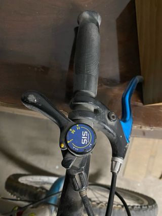 Bicicleta infantil de marchas.