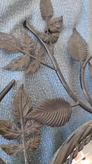 Espejo decorativo vintage hojas