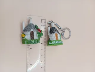 Portachiavi + calamita Trulli Alberobello