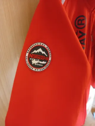 Chaqueta Geographical Norway Softshell Roja