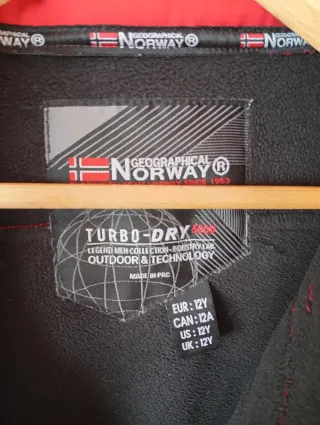 Chaqueta Geographical Norway Softshell Roja