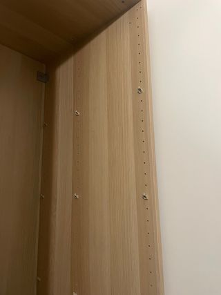 Armario Pax Ikea + 5 baldas marrón