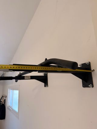 Barra negra de dominadas Physionic