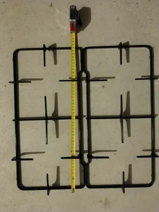 Griglia per fornelli in metallo nero