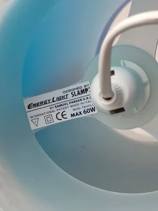 Lampada da tavolo Slamp Samuel Parker