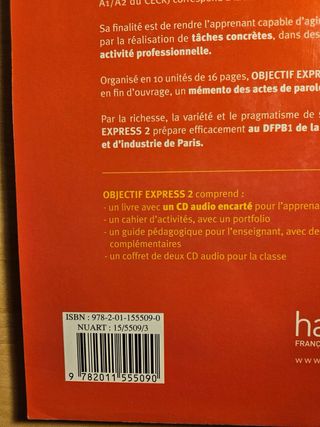 Objectif Express 2 - Livre de l'élève + CD audi...