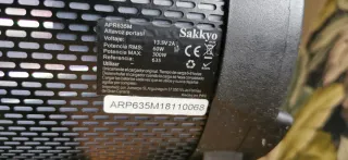 Altavoz Sakkyo Negro