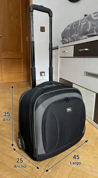 Maleta de viaje pequeña con ruedas