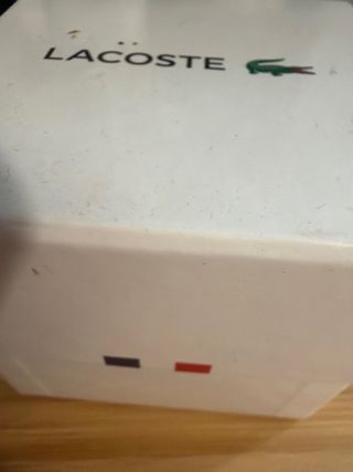 Reloj Lacoste x Minecraft