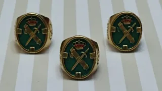 OFERTA ANILLO SELLO LOGO BAÑO ORO VARIAS TALLAS