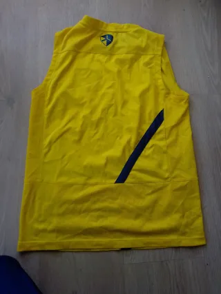 Camiseta sin mangas FC Barcelona Nike Amarilla