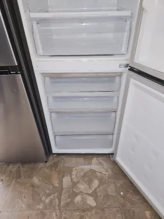 Nevera Samsung gris segunda mano