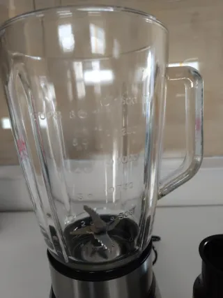 Batidora Vaso Cristal Solac