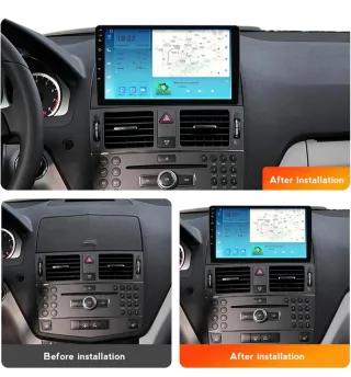 Pantalla radio para Mercedes C-Class 3 W204 S204