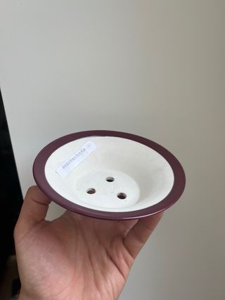 Maceta japonesa Bonsái Cerámica Morada