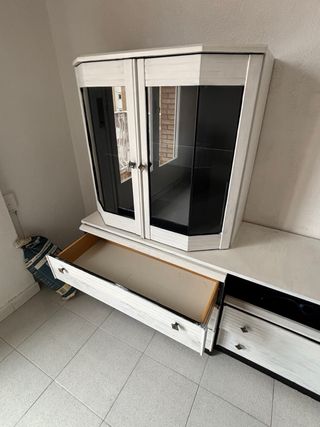 Mueble de salón modular blanco A 30€! URGE VENTA