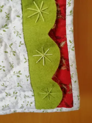 Panel patchwork Mi casa es un lío