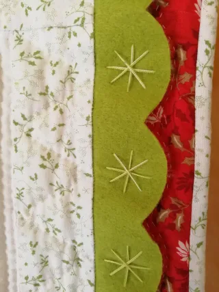 Panel patchwork Mi casa es un lío