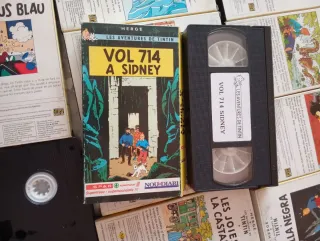 14 Cintas VHS Tintín