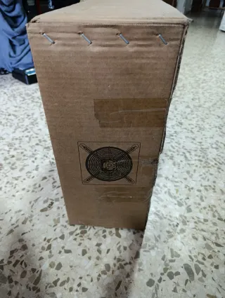 Extractor Industrial Azul