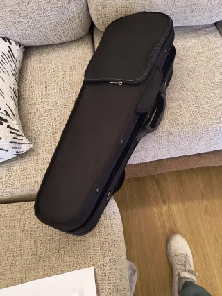 Violín con funda y arco