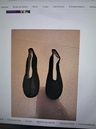 Zapatos de baile negros
