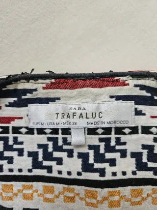 Chaqueta Zara Estampada Talla M