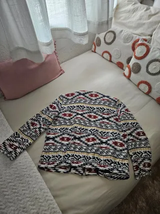 Chaqueta Zara Estampada Talla M