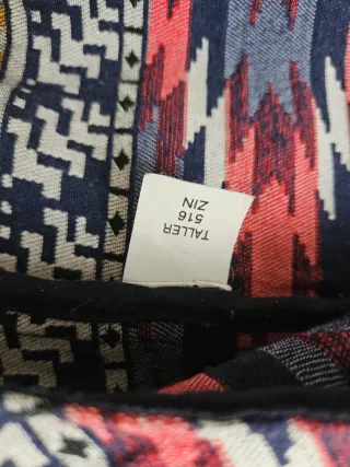 Chaqueta Zara Estampada Talla M