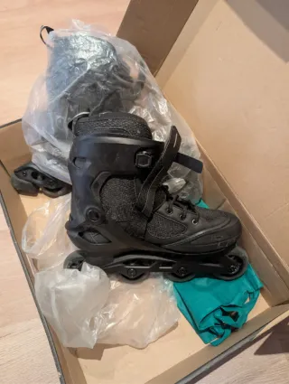 Patines en línea Oxelo negros 42-45