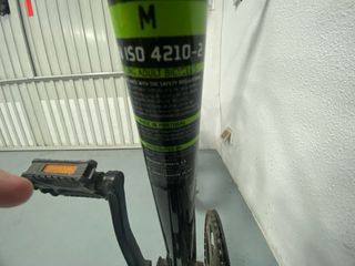 Bicicleta Spizt Talla M EN ISO 4210-2