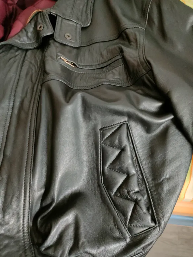 Chaqueta de piel Chateta Talla 56