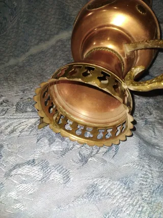 Antiguo Cobre mazizo gran pieza y oferta