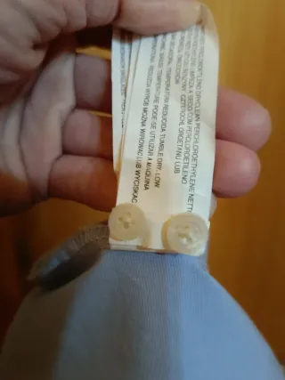 Camisa Zara Mujer Azul y Blanca