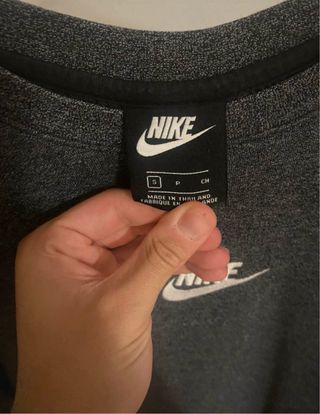 Sudadera Nike Gris: Talla S