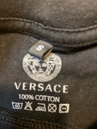 Camiseta Versace Negra