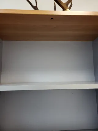 Estantería OFIPRIX madera y gris