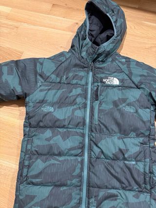 The North Face Abrigos Azul y Verde con dos caras